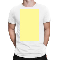 Pastel Yellow Solid Colou T-shirt | Artistshot