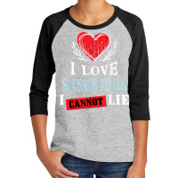 I Love Sausage Rolls I Can Not Lie Funny Food Humor Foodie Youth 3/4 Sleeve | Artistshot