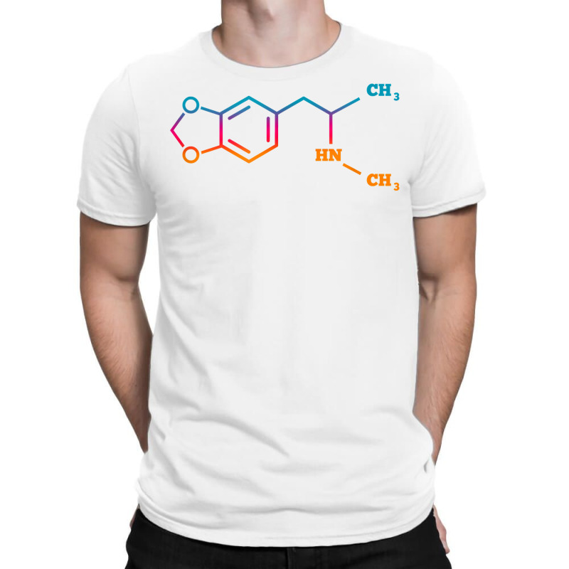 Mdma Ecstasy Techno Chemical Molecule Funny Edm Rave Party T Shirt T-shirt | Artistshot