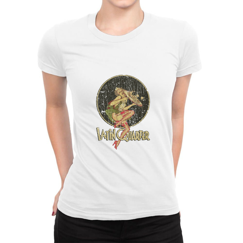 Latin Quarter Nyc 1942, Nightclub Ladies Fitted T-Shirt by apolitery | Artistshot