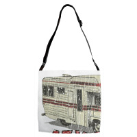 Lazy Daze 1956, Camping Adjustable Strap Totes | Artistshot