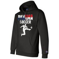 Panama Soccer Lovers Jersey Panamanian Flag Football Players Champion Hoodie | Artistshot