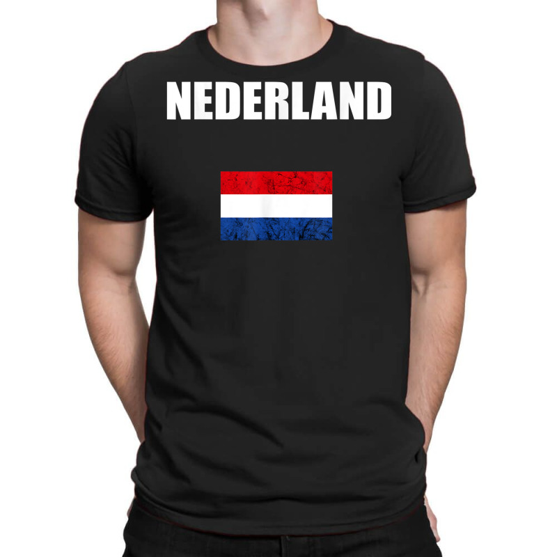 Nederland Holland Dutch Pride Netherlands Vintage Dutch Flag T-shirt | Artistshot