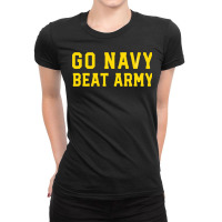 Go Navy Beat Army Ladies Fitted T-shirt | Artistshot