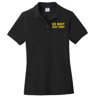 Go Navy Beat Army Ladies Polo Shirt | Artistshot