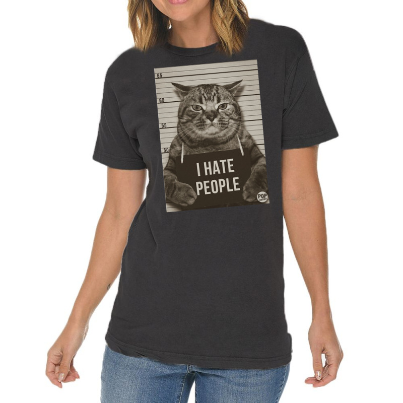 I Hate People Vintage T-shirt | Artistshot