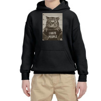 I Hate People Youth Hoodie | Artistshot