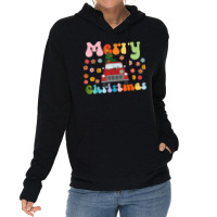 Vintage Xmas Truck With Merry Christmas Tree Men Women Kids Lightweight Hoodie | Artistshot