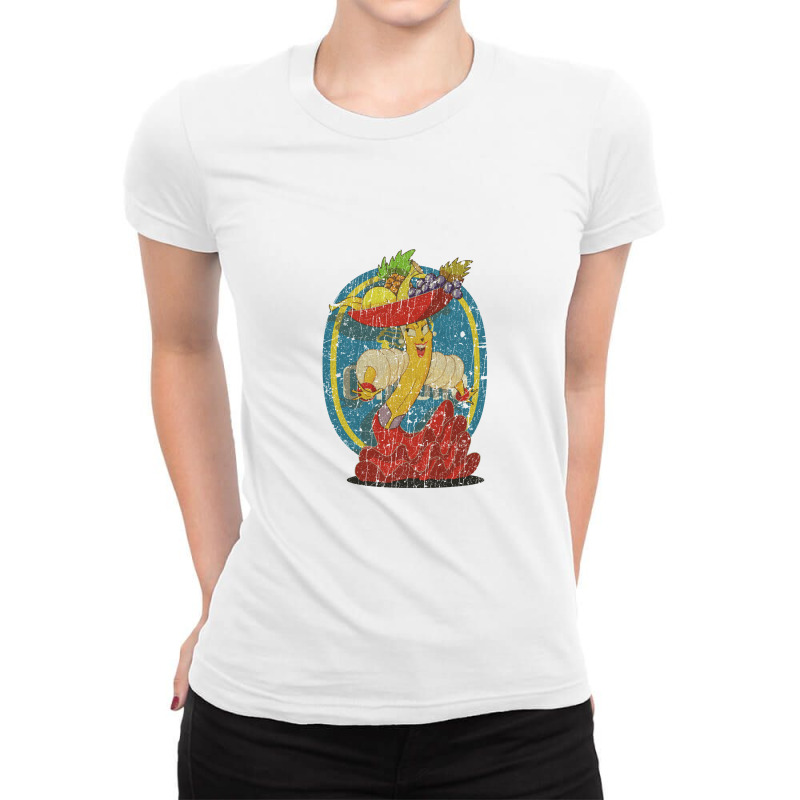 Madame Banana, Exotica Ladies Fitted T-Shirt by apolitery | Artistshot