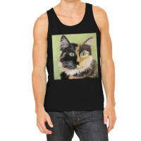 Tortoiseshell Cat Face Tank Top | Artistshot