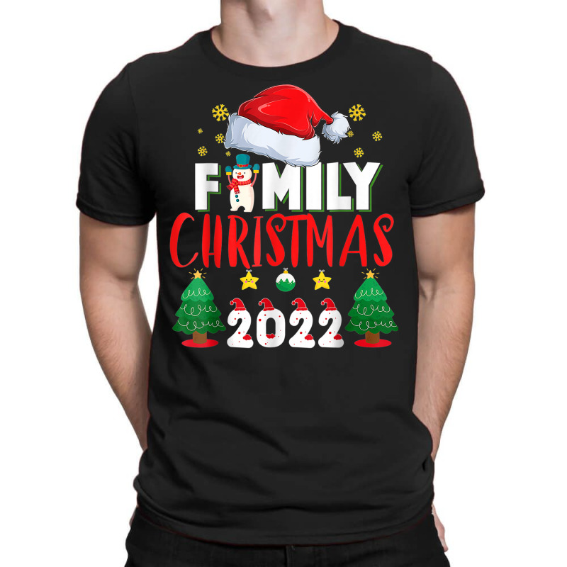 Family Christmas 2022 Shirt For Familys Matching Xmas Family T-shirt | Artistshot