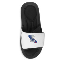 Salton Sea Beach California Ca Map T Shirt Slide Sandal | Artistshot