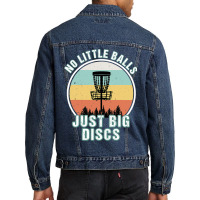 Funny Disc Golf   Disc Golf  Copy Men Denim Jacket | Artistshot