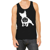 French Bulldog Lazy Halloween Costume Cute Frenchie Pumpkin Tank Top | Artistshot