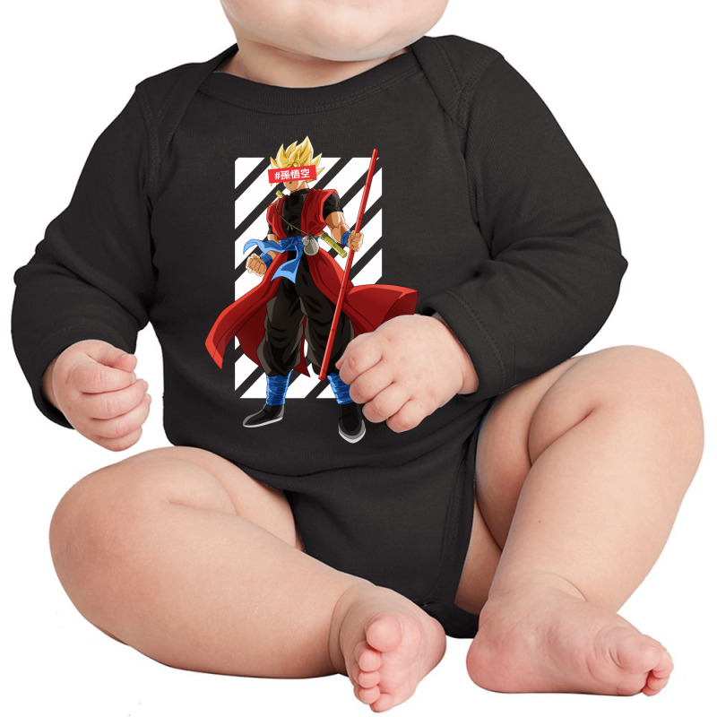 Anime Dragonball Long Sleeve Baby Bodysuit by XYZStudio | Artistshot