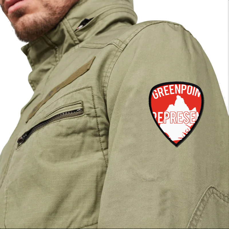 Green Point Rep   Brooklyn Shield S Patch | Artistshot