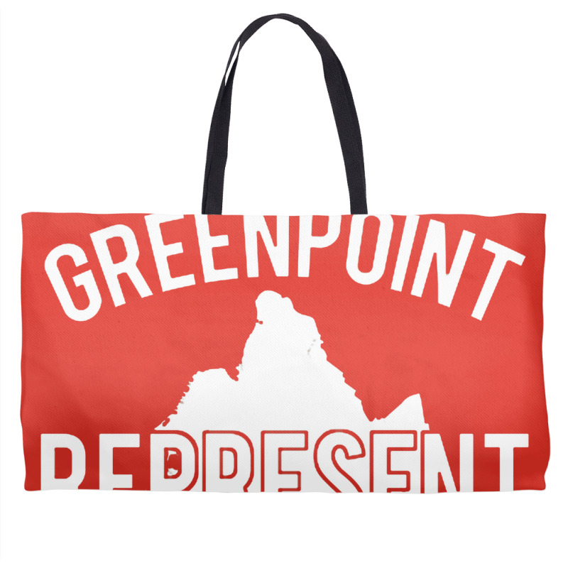 Green Point Rep   Brooklyn Weekender Totes | Artistshot