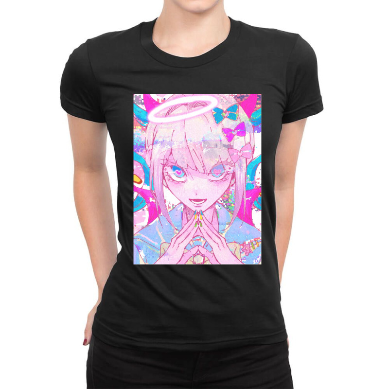 Kangel Needy Streamer Overload Ladies Fitted T-Shirt by cm-arts | Artistshot