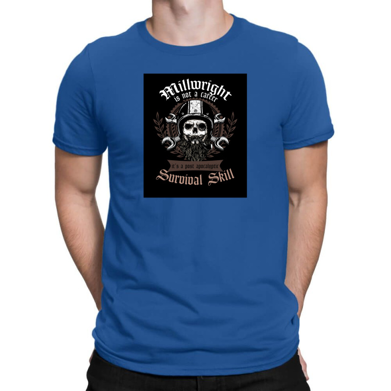 Awesome Is Not A Career Its A Post Apocalyptic Survival Ski T-shirt | Artistshot