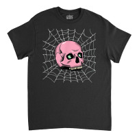 Tis The Season To Be Spooky Pink Skull Halloween Classic T-shirt | Artistshot