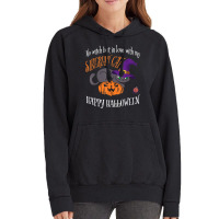 Siberian Cat   Cat Lover Not A Witch Funny Halloween Vintage Hoodie | Artistshot