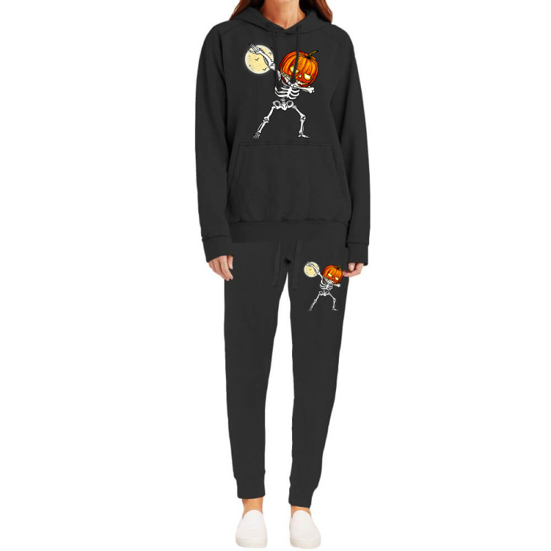 Halloween Boys Dabbing Skeleton Scary Pumpkin This Year Hoodie & Jogger Set | Artistshot