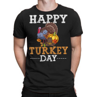 Thanksgiving Happy Turkey Day Pilgrim Turkey Kids Toddler T-shirt | Artistshot