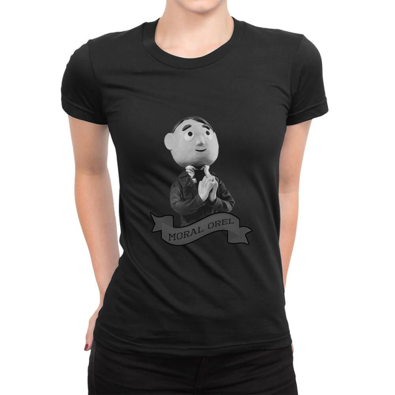 Moral Orel Shirt Ladies Fitted T-Shirt by DonnaClifton | Artistshot