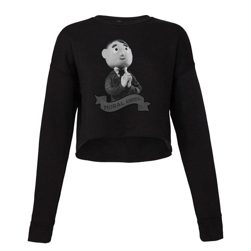 Moral Orel Shirt Cropped Sweater by DonnaClifton | Artistshot