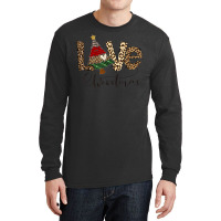 Love Christmas Funny Gnome Plaid Christmas Lights Xmas Gifts Long Sleeve Shirts | Artistshot