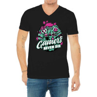 Gamers Never Die Halloween Gaming Costume V-neck Tee | Artistshot