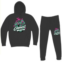 Gamers Never Die Halloween Gaming Costume Hoodie & Jogger Set | Artistshot