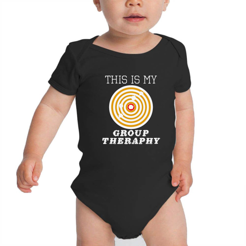 This Is My Group Therapy Shooting Target Baby Bodysuit | Artistshot