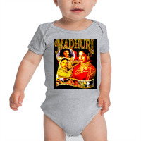 Madhuri Dixit, Madhuri Dixit Vintage, Madhuri Dixit Art, Madhuri Dixit Baby Bodysuit | Artistshot