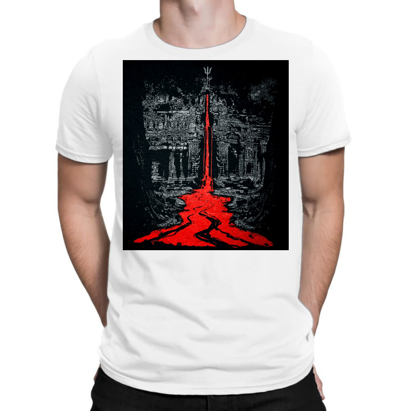 Temple Of The Bleeding Trident, Shiva, Trishul, Temple Of The Bleeding T-shirt | Artistshot