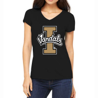 Vandals  Idaho Football Women's V-neck T-shirt | Artistshot