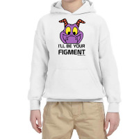 I'll Be Your Figment   Epcot, Journey Into Imagination   Wdwnt.com   D Youth Hoodie | Artistshot