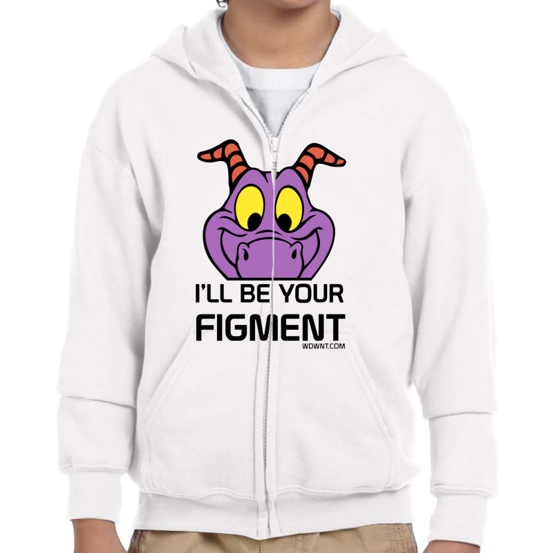 I'll Be Your Figment   Epcot, Journey Into Imagination   Wdwnt.com   D Youth Zipper Hoodie by cm-arts | Artistshot