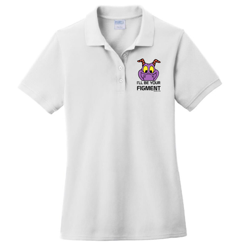 I'll Be Your Figment   Epcot, Journey Into Imagination   Wdwnt.com   D Ladies Polo Shirt by cm-arts | Artistshot