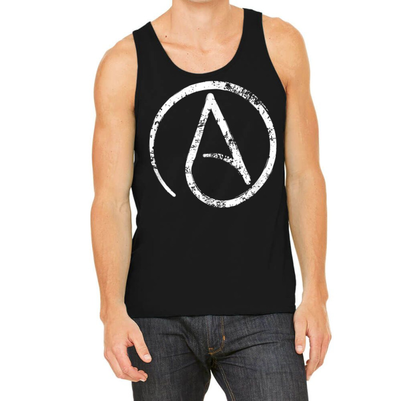 Atheism, Atheist Symbol, Secular, Humanist, Anti Religion Tank Top by NikoPittman | Artistshot