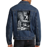 Decapitated Mans, Decapitated Mans Vintage, Decapitated Mans Art, Deca Men Denim Jacket | Artistshot