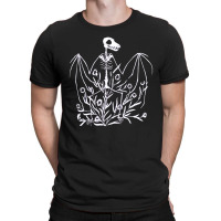 Bat Skeleton And Chicorys, Bat Skeleton And Chicorys Vintage, Bat Skel T-shirt | Artistshot