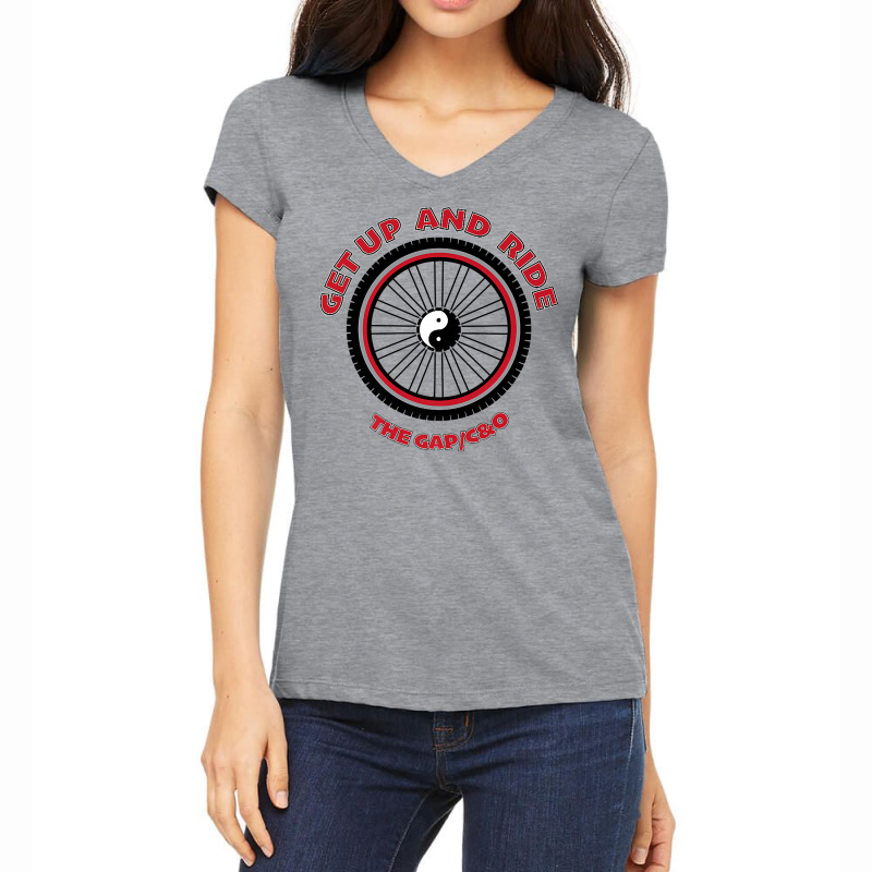 Get Up And Ride The Gap And C&o Canal (book) Premium T Shirt Women's V-Neck T-Shirt by cm-arts | Artistshot