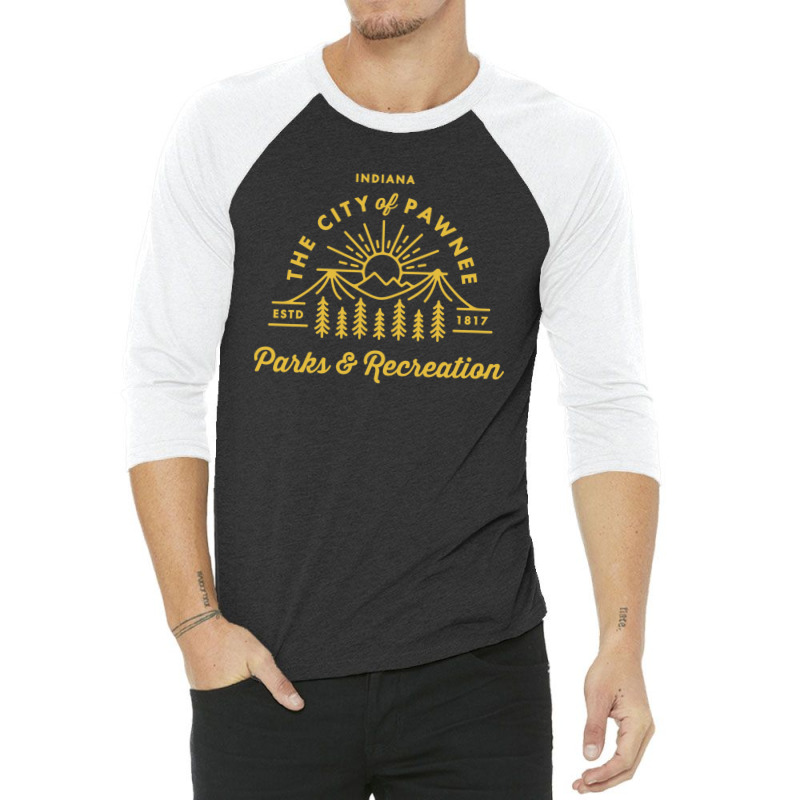 Pawnee Parks & Recreation Department 3/4 Sleeve Shirt by DonnaClifton | Artistshot