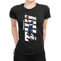 Tim Hardaway Jr. Vertical Ladies Fitted T-shirt | Artistshot