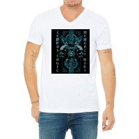 Dark Macabre Skulls, Dark Macabre Skulls Vintage, Dark Macabre Skulls V-neck Tee | Artistshot