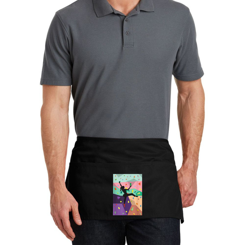 Wall Climbing Indoor Rock Climbers Action Sports Alpinism Waist Apron | Artistshot