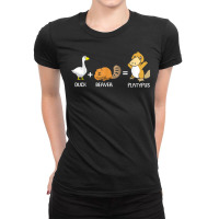 Powers Combined Platypus Ladies Fitted T-shirt | Artistshot