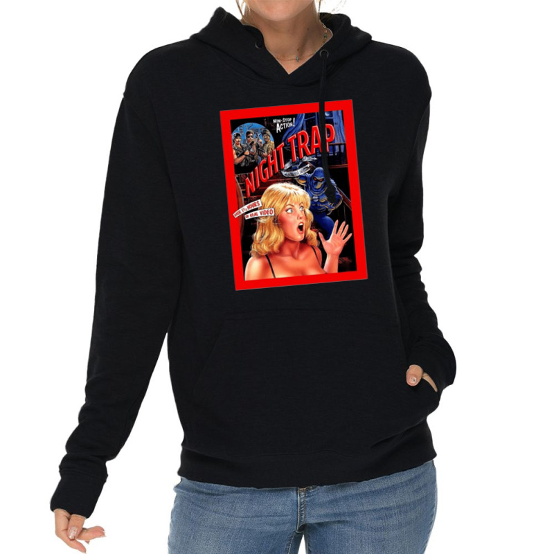 Night Trap, Night Trap Vintage, Night Trap Art, Night Trap Painting, T Lightweight Hoodie | Artistshot