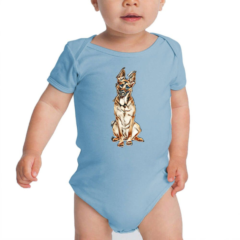 Dog Lovers Baby Bodysuit by Kemnabi | Artistshot